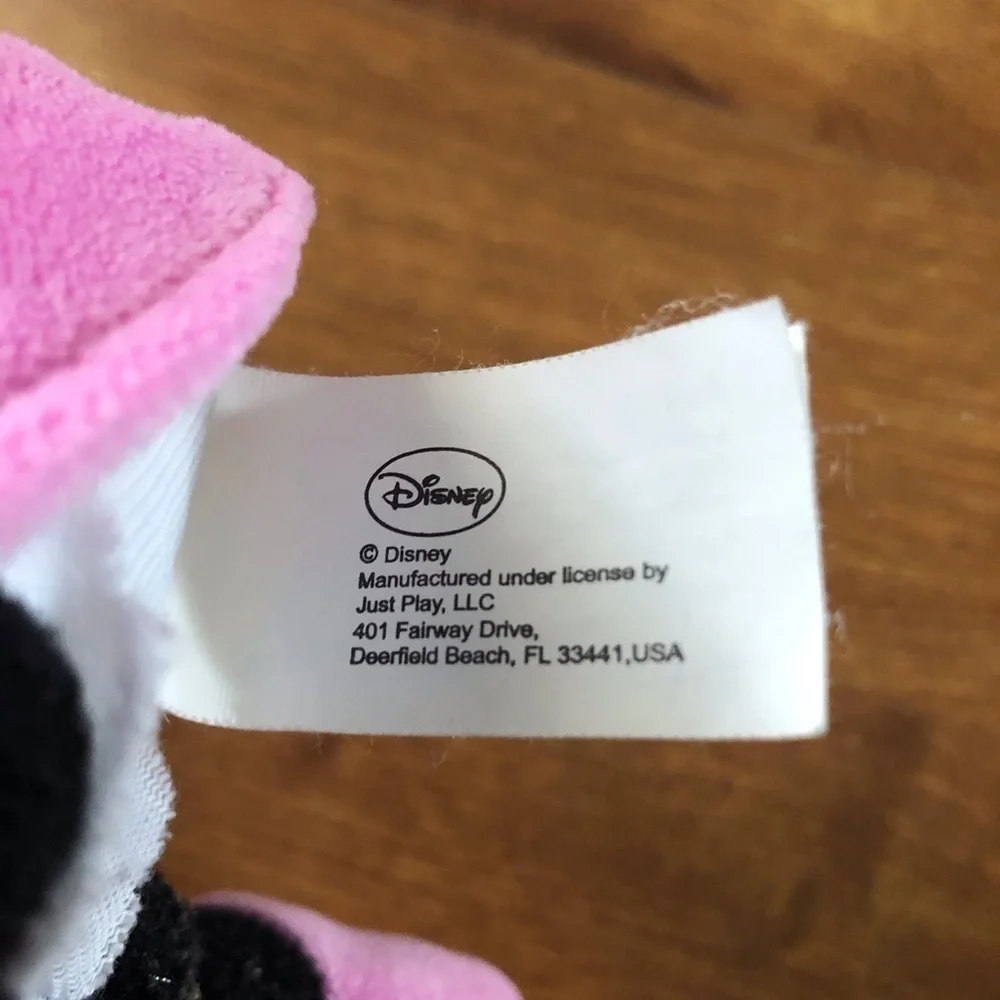 Disney Pink Minnie Mouse Stuffed figure